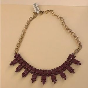 J. Crew Purple Necklace